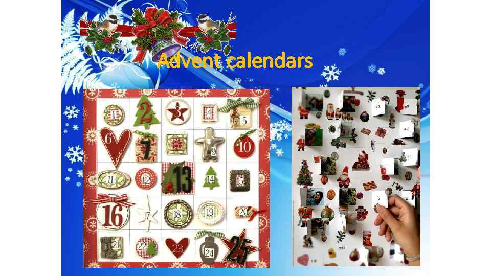 Advent calendars 