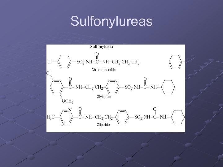 Sulfonylureas 