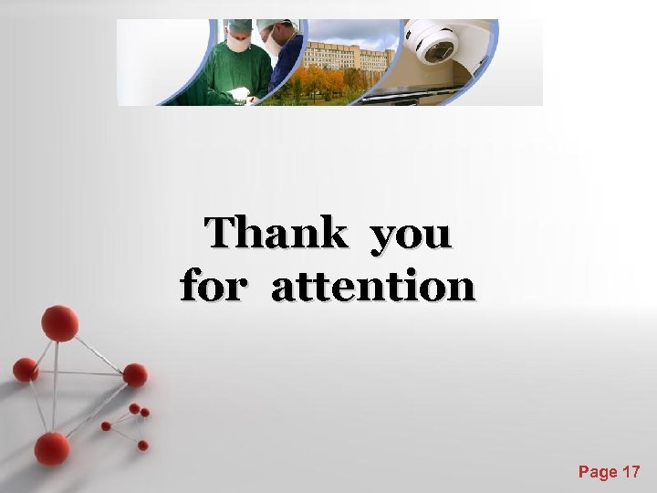 Thank you for attention Page 17 