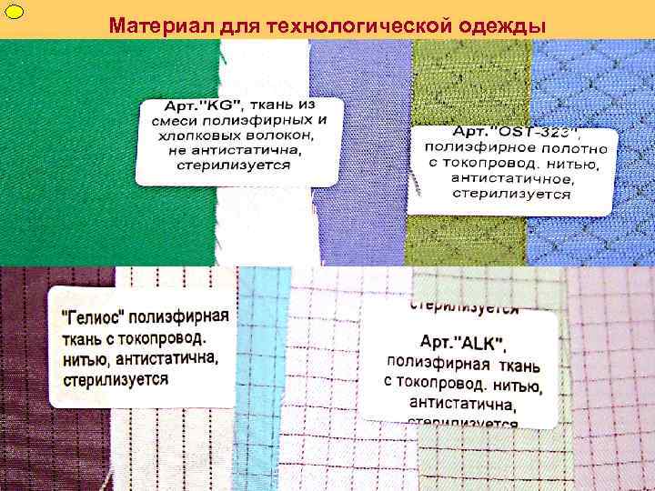 ФУП Материал для технологической одежды 