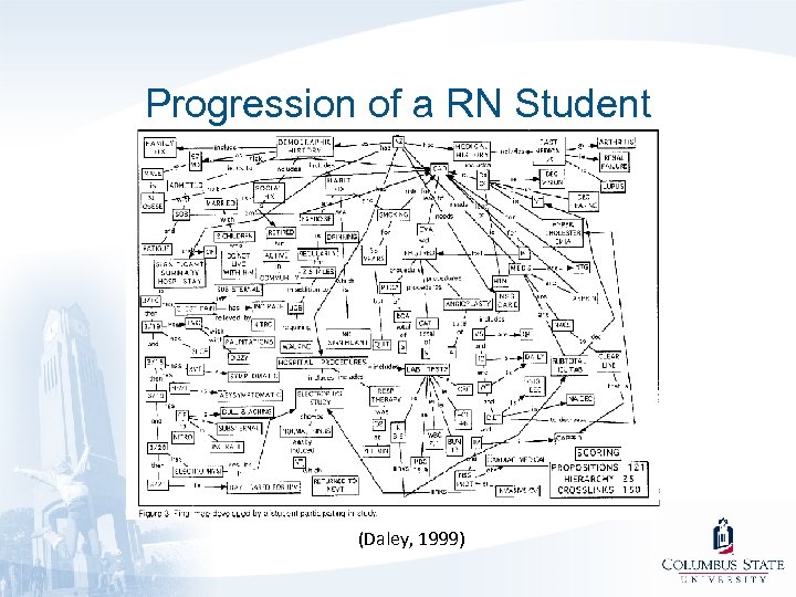 Progression of a RN Student (Daley, 1999) 