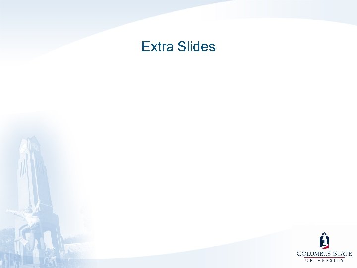 Extra Slides 