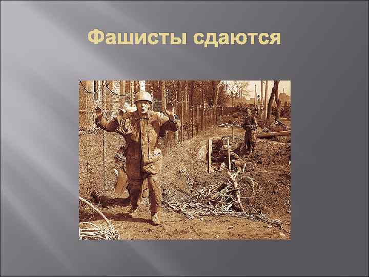 Фашисты сдаются 