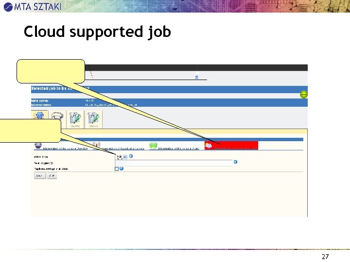 Cloud supported job 27 