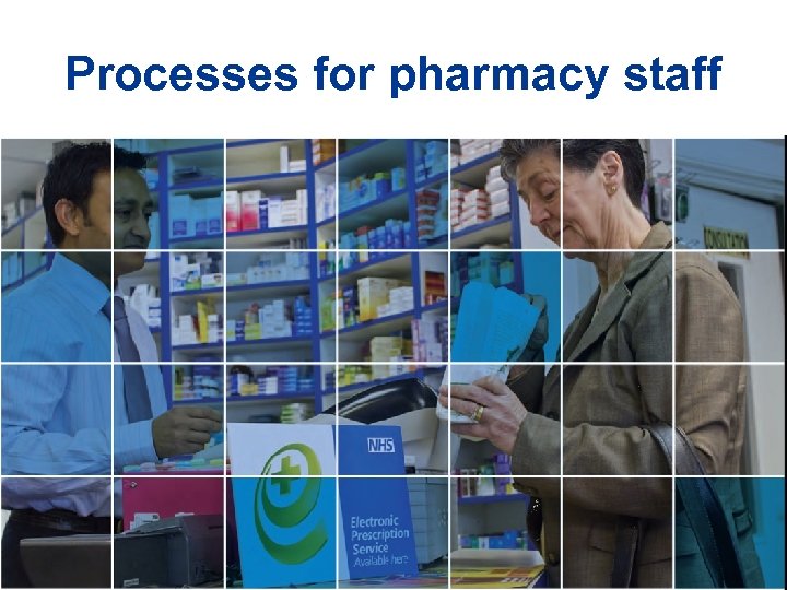 Processes for pharmacy staff 