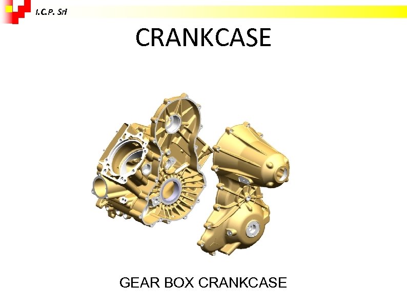 I. C. P. Srl CRANKCASE GEAR BOX CRANKCASE 