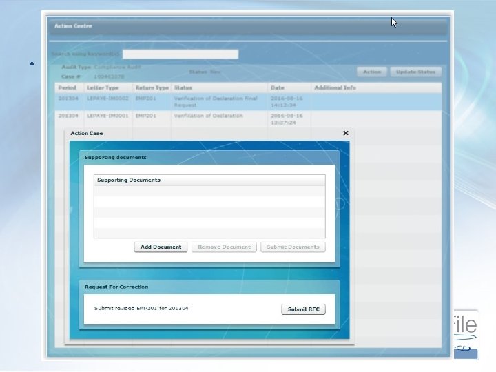 Notification centre • 