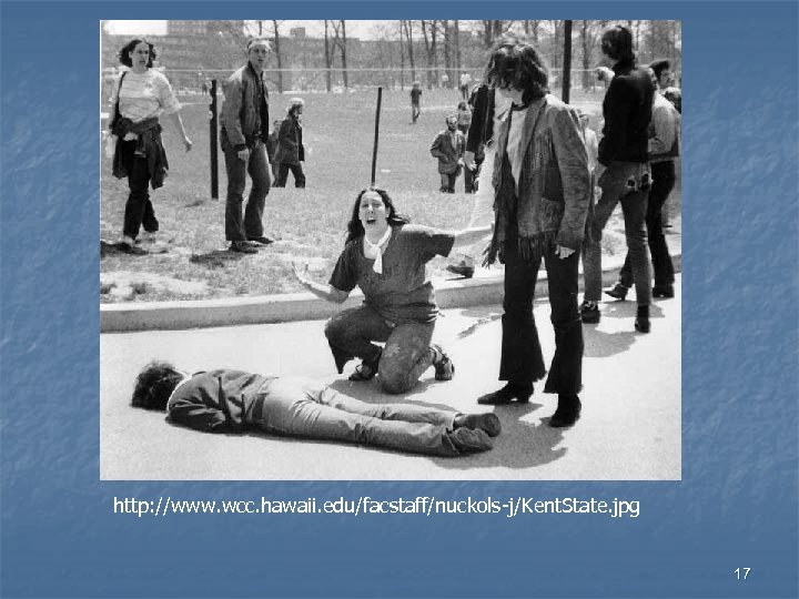 http: //www. wcc. hawaii. edu/facstaff/nuckols-j/Kent. State. jpg 17 