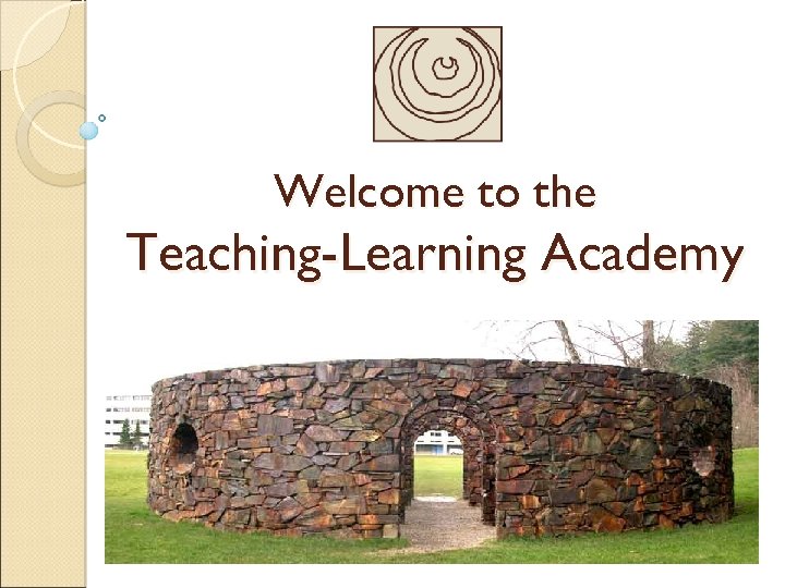 Welcome to the Teaching-Learning Academy 