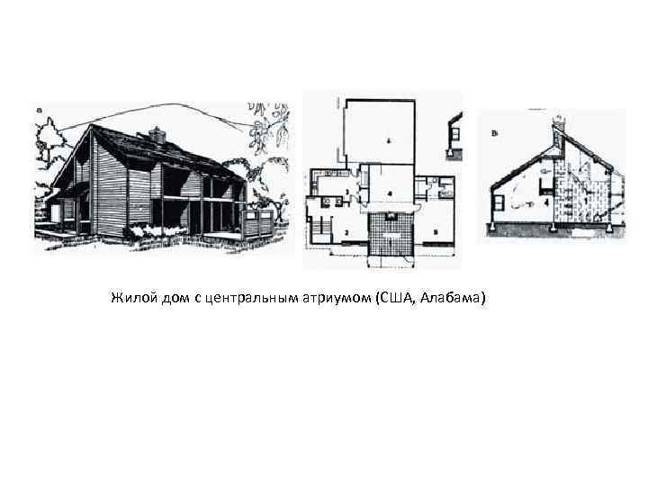 Жилой дом с центральным атриумом (США, Алабама) 