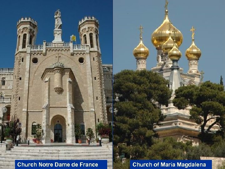 Church Notre Dame de France Church of Maria Magdalena 