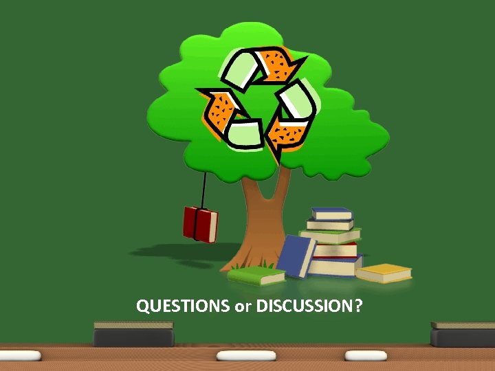 QUESTIONS or DISCUSSION? 