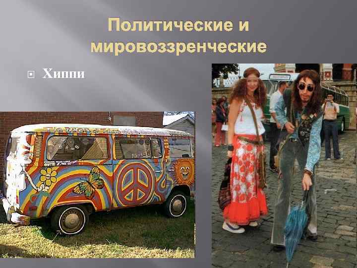 Политические и мировоззренческие Хиппи 
