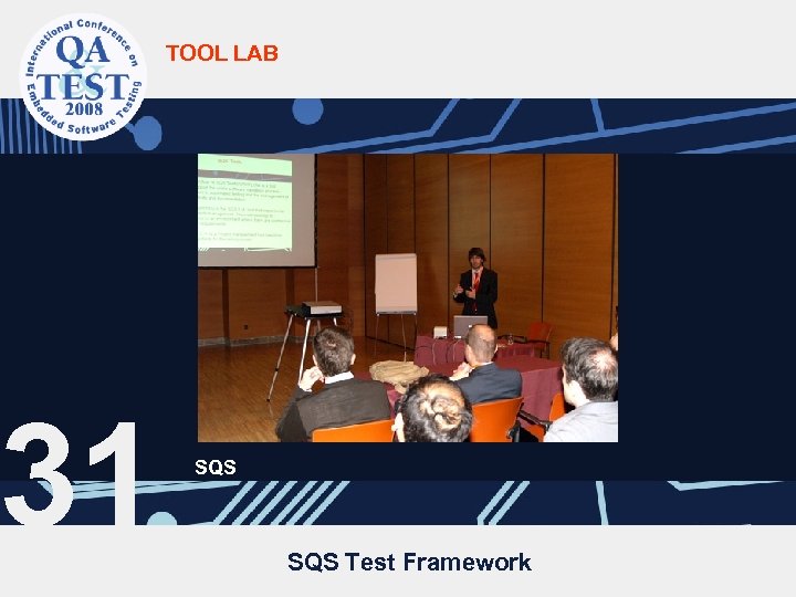 31 TOOL LAB SQS Test Framework 