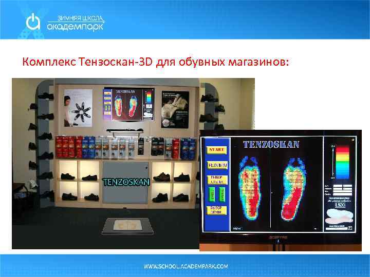 Комплекс Тензоскан-3 D для обувных магазинов: 