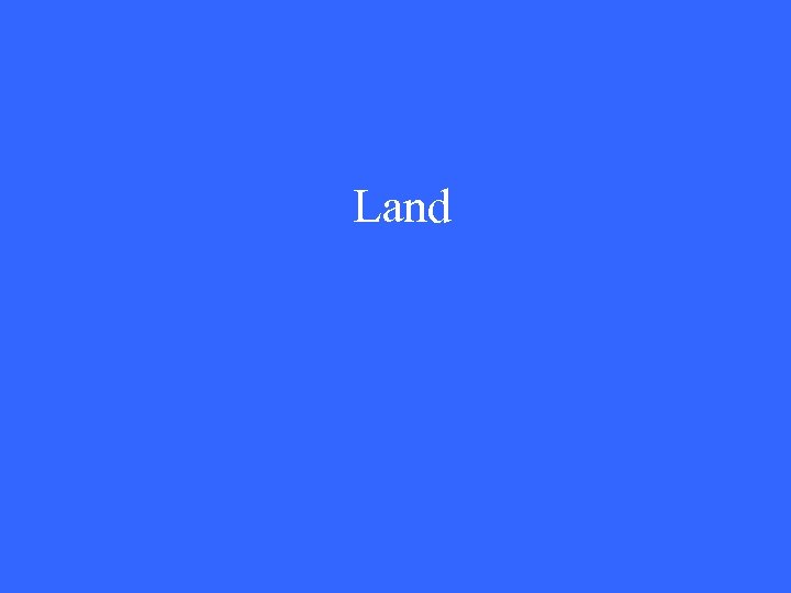 Land 