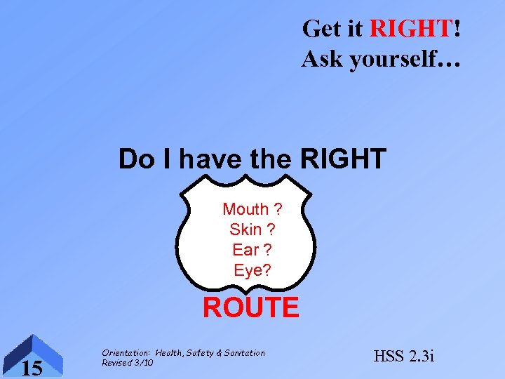 Get it RIGHT! Ask yourself… Do I have the RIGHT Mouth ? Skin ?