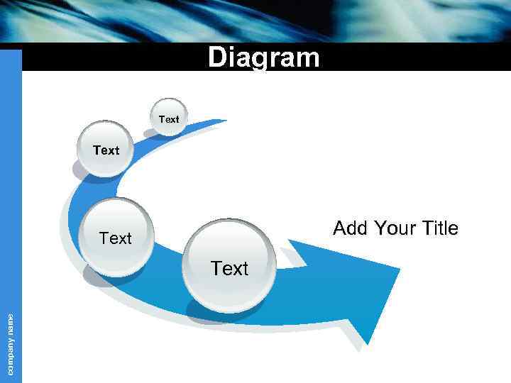 Diagram Text Add Your Title Text company name Text 