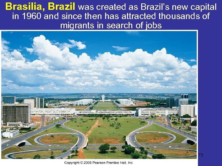 Brasilia, Brazil was created as Brazil’s new capital in 1960 and since then has