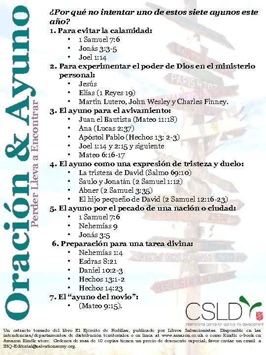 Perder Lleva a Encontrar ¿Por qué no intentar uno de estos siete ayunos este