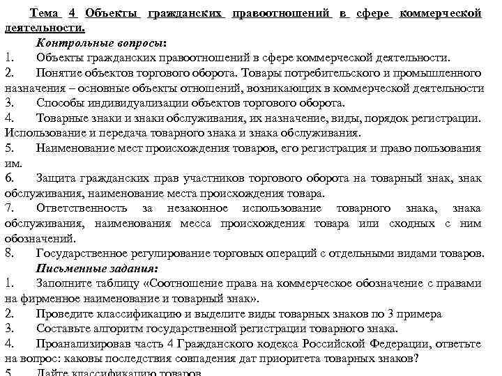 Контрольная работа по теме Товарный знак, знак обслуживания, наименование места происхождения товара