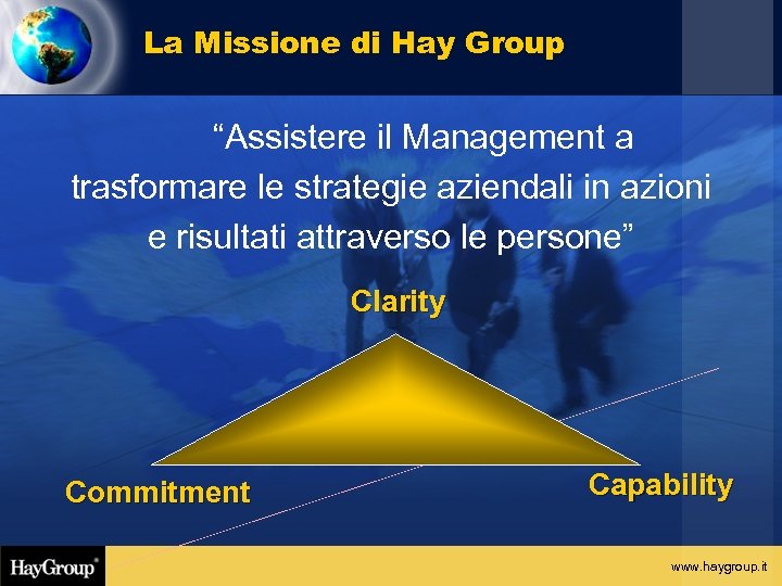 La Missione di Hay Group “Assistere il Management a trasformare le strategie aziendali in