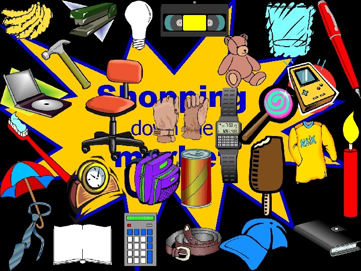 Shopping down the market © T Madas 