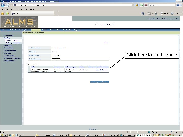Click here to start course 12 