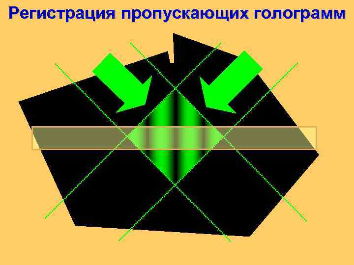 Регистрация пропускающих голограмм 