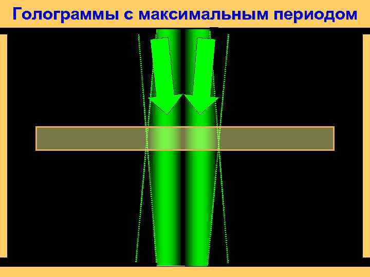 Голограммы с максимальным периодом 