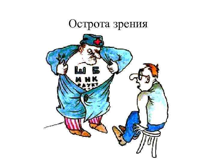 Острота зрения 