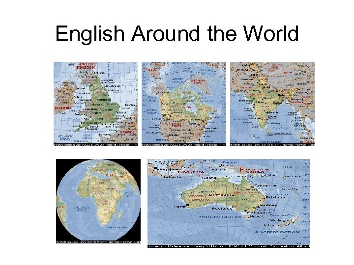 English Around the World 