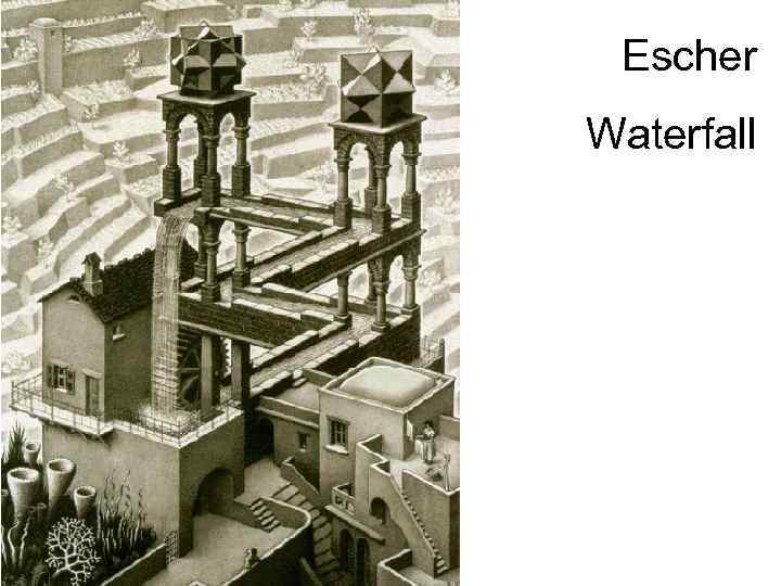 Escher Waterfall 