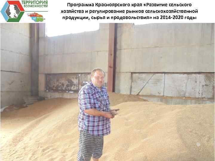 Программа Красноярского края «Развитие сельского хозяйства и регулирование рынков сельскохозяйственной продукции, сырья и продовольствия»