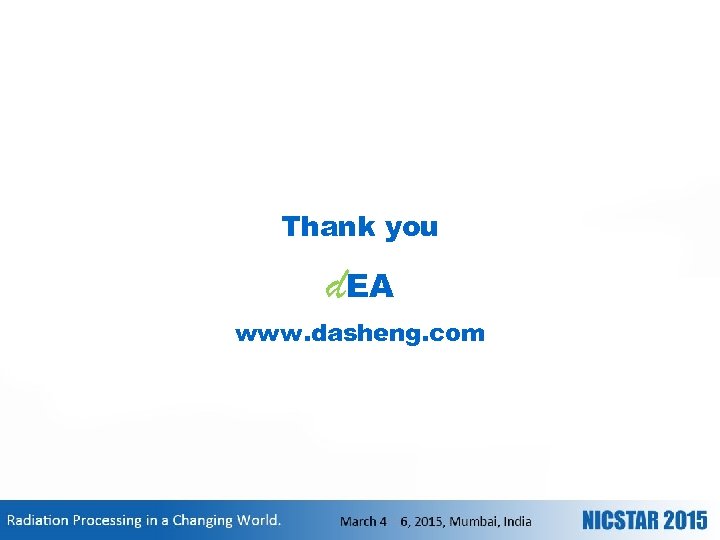 Thank you d. EA www. dasheng. com 