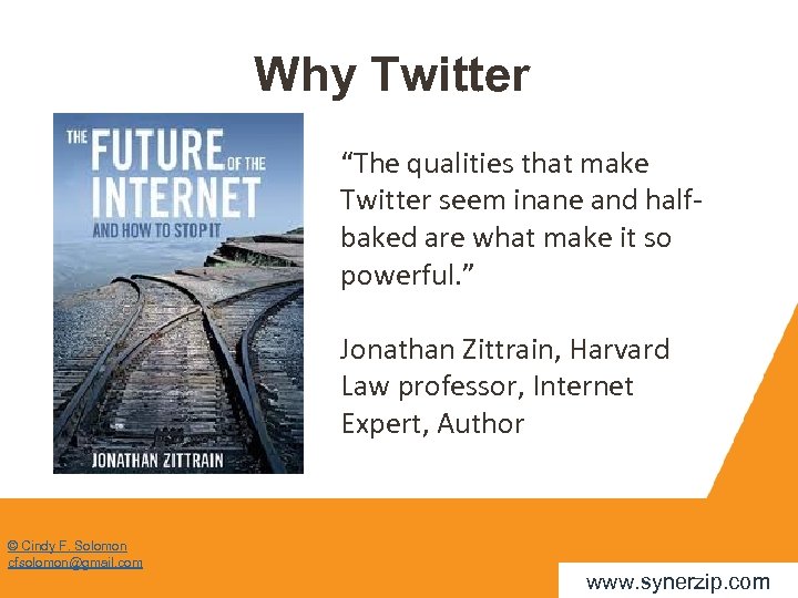 Why Twitter “The qualities that make Twitter seem inane and halfbaked are what make