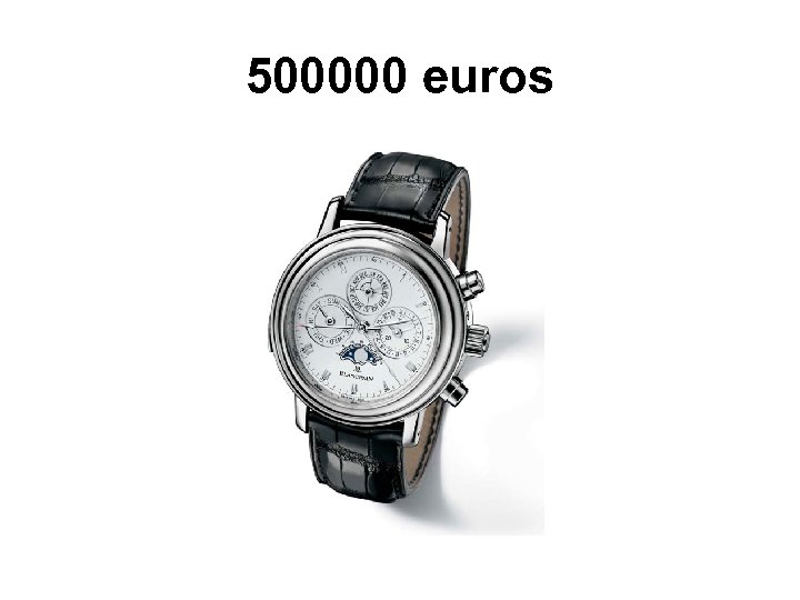 500000 euros 