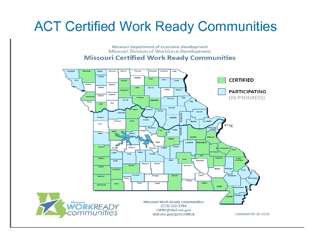 ACT Certified Work Ready Communities 