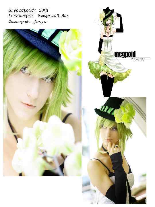 2. Vocaloid: GUMI Косплееры: Чеширский Лис Фотограф: fosya 