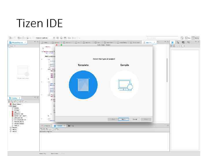 Tizen IDE 