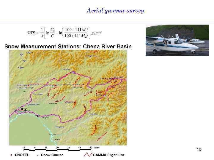 Aerial gamma-survey 16 