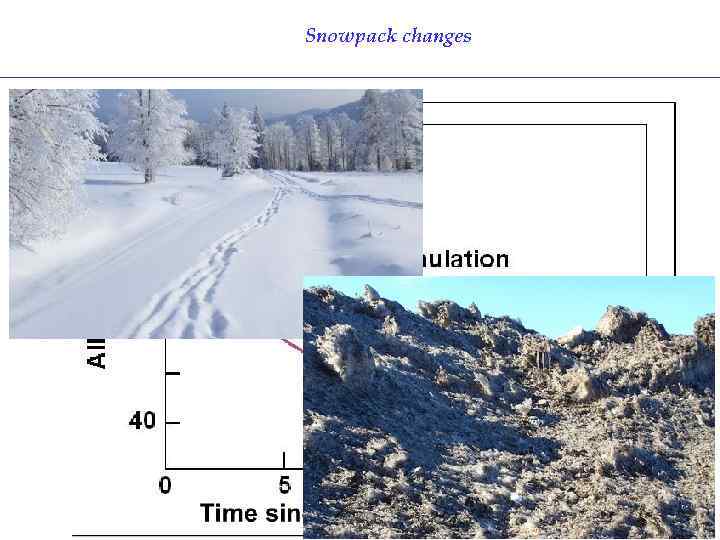 Snowpack changes 34 