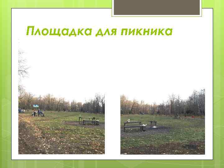 Площадка для пикника 