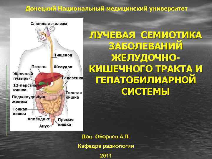 Лучевая диагностика жкт презентация