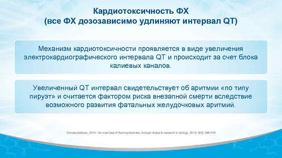 Кардиотоксичность ФХ (все ФХ дозозависимо удлиняют интервал QT) Механизм кардиотоксичности проявляется в виде увеличения