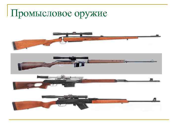 Промысловое оружие 