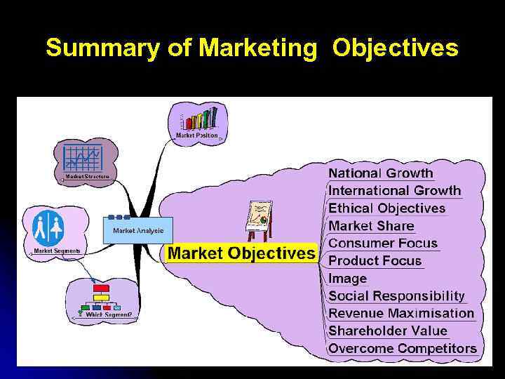 Summary of Marketing Objectives 