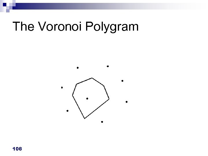 The Voronoi Polygram 108 