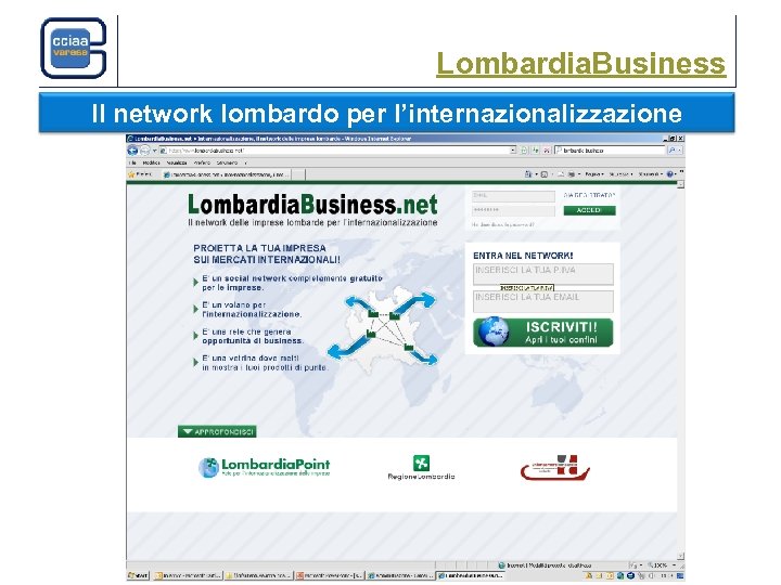 Lombardia. Business Il network lombardo per l’internazionalizzazione 
