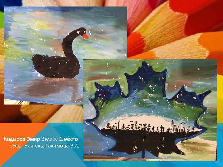 Кадыров Эмир 3 класс 1 место г. Уфа Учитель: Галимова Э. А. 